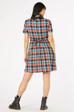 Women Dangerfield Dresses & Pinafores*Rainbow Tartan Shirt Dress