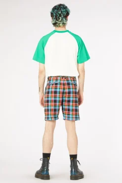Men Dangerfield Pants & Shorts*Rainbow Tartan Twill Short