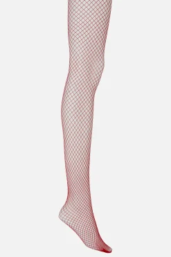 Accessories Dangerfield Socks & Tights*Red Fishnets