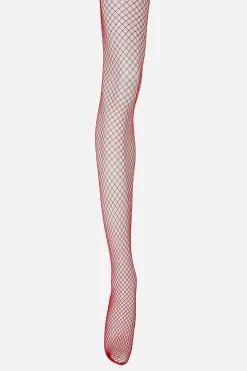 Accessories Dangerfield Socks & Tights*Red Fishnets