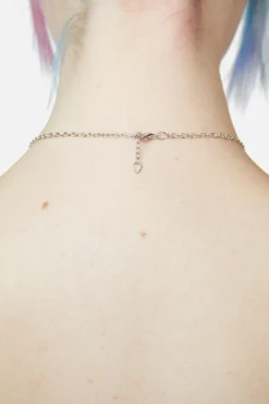 Accessories Black Friday Jewellery*Red Stone Cross Necklace