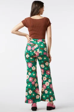 Women Princess Highway Pants & Jumpsuits*Renee Floral Flare Jean