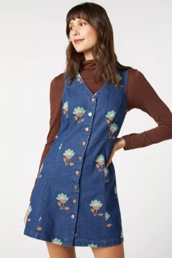 Women Princess Highway Dresses & Pinafores*Retro Flora Pinny