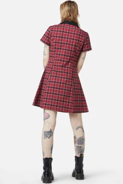 Women Dangerfield Dresses & Pinafores*Revenge Tartan Collar Dress