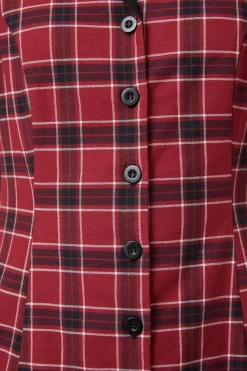 Women Dangerfield Dresses & Pinafores*Revenge Tartan Collar Dress