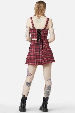 Women Dangerfield Blouses & Tops*Revenge Tartan Corset Top