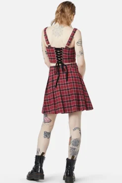 Women Dangerfield Skirts & Skorts*Revenge Tartan Pleated Skirt