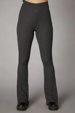 Women Black Friday Knitwear & Cardis*Rib Comfort Goth Pant