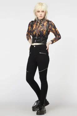 Women Dangerfield Pants & Jumpsuits*Rock On Denim Biker Jean