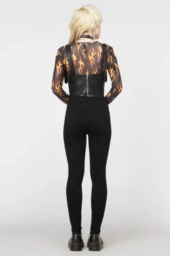 Women Dangerfield Pants & Jumpsuits*Rock On Denim Biker Jean