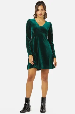 Women Princess Highway Dresses & Pinafores*Roxy Velvet Mini Dress