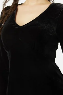 Women Princess Highway Dresses & Pinafores*Roxy Velvet Mini Dress