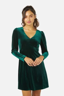 Women Princess Highway Dresses & Pinafores*Roxy Velvet Mini Dress