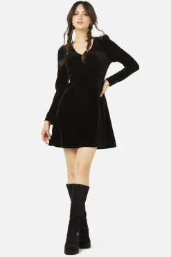 Women Princess Highway Dresses & Pinafores*Roxy Velvet Mini Dress