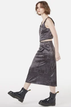 Women Dangerfield Blouses & Tops*Ruined Mansion Satin Brocade Corset