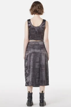 Women Dangerfield Blouses & Tops*Ruined Mansion Satin Brocade Corset