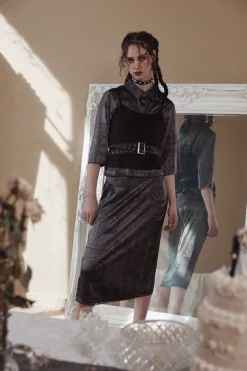 Women Dangerfield Skirts & Skorts*Ruined Mansion Satin Brocade Skirt