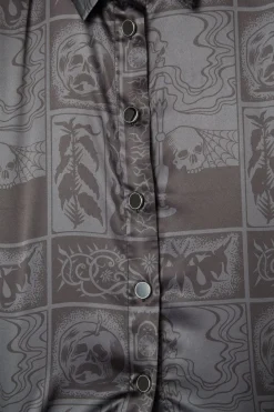 Women Dangerfield Blouses & Tops*Ruined Mansion Satin Brocade Blouse