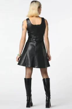 Women Dangerfield Dresses & Pinafores*Runaways Pu Strap Dress