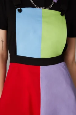 Women Black Friday Dresses & Pinafores*80S Colour Block Pinafore