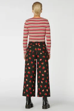 Women Dangerfield Knitwear & Cardis*90S Fetch Stripey Crop Knit