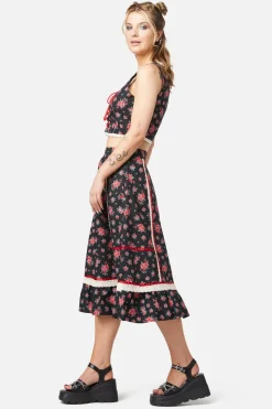 Women Revival Skirts & Skorts*70S Prairie Rose Midi Skirt