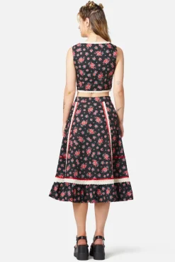 Women Revival Skirts & Skorts*70S Prairie Rose Midi Skirt