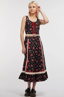 Women Revival Skirts & Skorts*70S Prairie Rose Midi Skirt