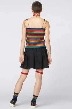 Women Dangerfield Knitwear & Cardis*90S Rainbow Knit Singlet