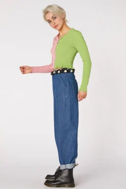 Women Dangerfield Knitwear & Cardis*90S Split Zip Up Cardi