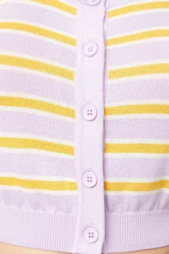 Women Dangerfield Knitwear & Cardis*90S Stripe Sleeveless Knit