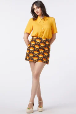 Women Princess Highway Skirts & Skorts*70S Wallpaper Drill Skirt