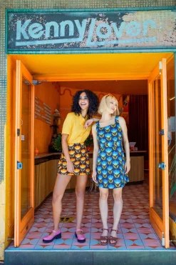 Women Princess Highway Dresses & Pinafores*70S Wallpaper Pinny