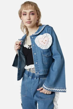 Women Dangerfield Jackets & Coats*Sailor Teddy Denim Jacket