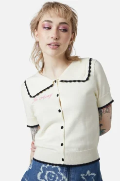 Women Dangerfield Knitwear & Cardis*Sailor Teddy Knit Top