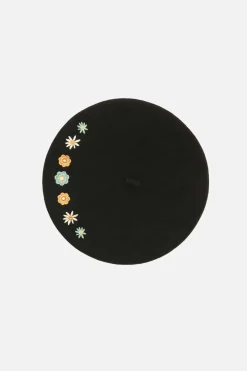 Accessories Princess Highway Hats*Sally Embroidered Beret