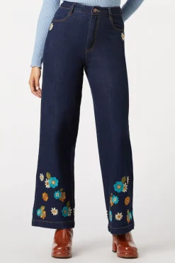 Women Princess Highway Pants & Jumpsuits*Sally Embroidered Jean