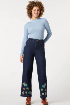 Women Princess Highway Pants & Jumpsuits*Sally Embroidered Jean