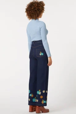 Women Princess Highway Pants & Jumpsuits*Sally Embroidered Jean