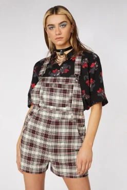 Women Dangerfield Dresses & Pinafores*Sass Tartan Overall