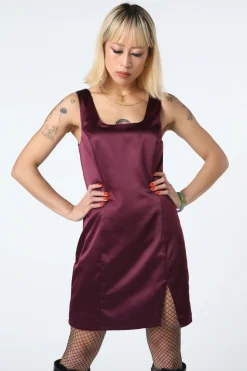 Women Black Friday Dresses & Pinafores*Satin Mini Dress