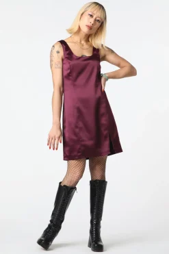 Women Black Friday Dresses & Pinafores*Satin Mini Dress