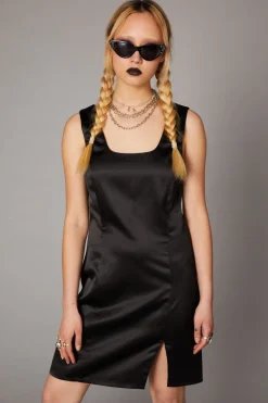 Women Black Friday Dresses & Pinafores*Satin Mini Dress