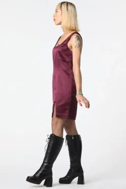 Women Black Friday Dresses & Pinafores*Satin Mini Dress