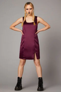 Women Black Friday Dresses & Pinafores*Satin Mini Dress