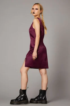 Women Black Friday Dresses & Pinafores*Satin Mini Dress