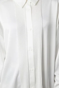 Women Dangerfield Dresses & Pinafores*Satin Tux Shirt Dress