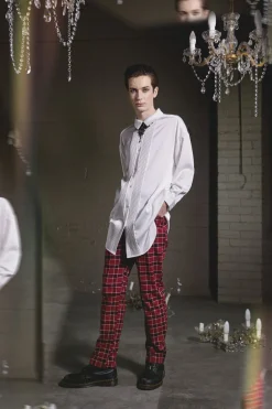 Women Dangerfield Dresses & Pinafores*Satin Tux Shirt Dress