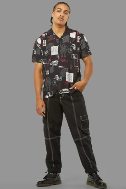 Men Black Friday Shirts & Tees*Schematics Ss Shirt