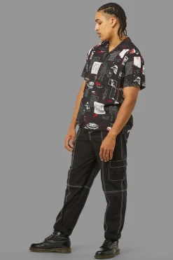 Men Black Friday Shirts & Tees*Schematics Ss Shirt